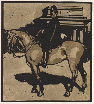 Londra Tipleri: Polis by William Nicholson