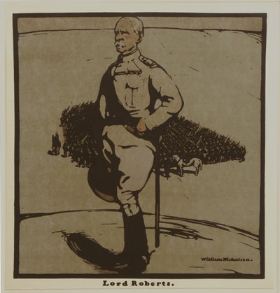 Lord Roberts, yaklaşık 1902 (chromolitho) by William Nicholson