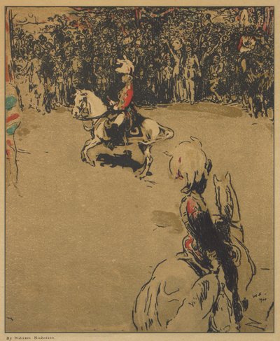 Lord Roberts At Sırtında by William Nicholson