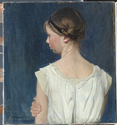 Profildeki Nancy by William Nicholson