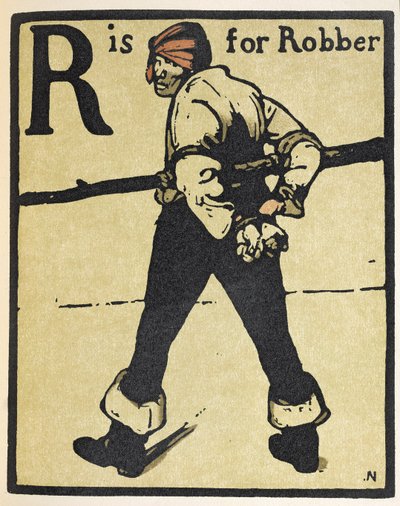 R, Robber içindir, William Heinemann tarafından yayınlanan 