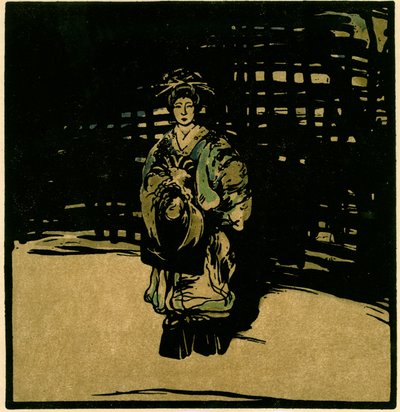 Sada Yacco, c.1902 (kromolitho) by William Nicholson