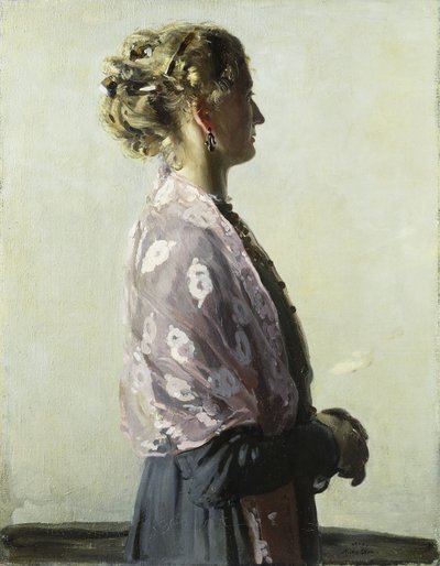 Siyahlı Bayan by William Nicholson