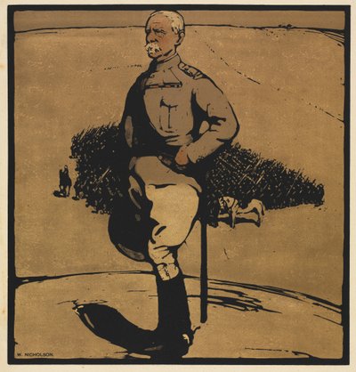 On İki Portre: Lord Roberts by William Nicholson