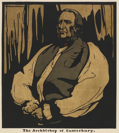 On İki Portre: Canterbury Başpiskoposu by William Nicholson
