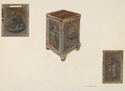 Güvenli Banka, c. 1940. by William O. Fletcher