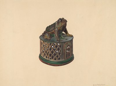 Oyuncak Bankası: Kurbağa, c. 1938. by William O. Fletcher