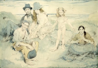 İrlanda Sahilinde by William Orpen