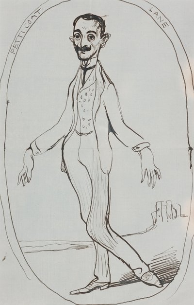 iç etek şeridi by William Orpen