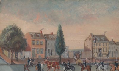 Bull's Head Tavern, 1870'ler. by William P. Chappel