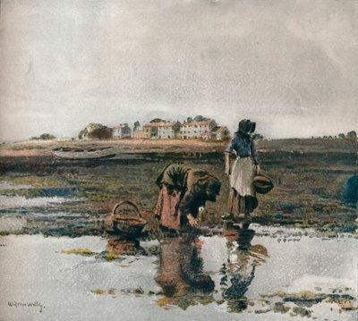 Midye Toplama, c1908 by William Page Atkinson Wells