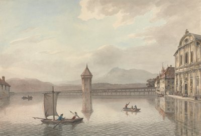 Lucerne'den Bir Görünüm by William Pars