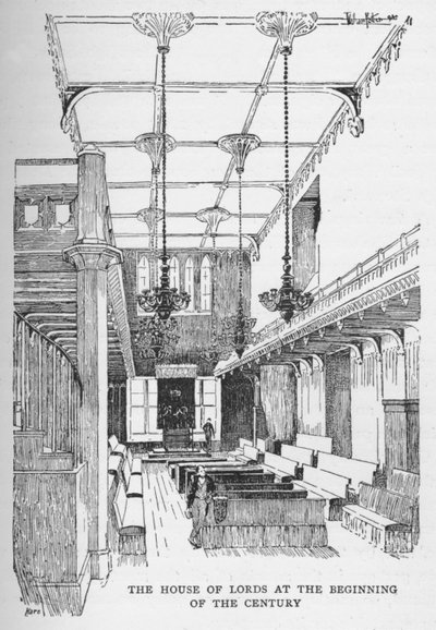Yüzyılın Başında Lordlar Kamarası, c1897 by William Patten