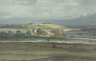 Maidstone yakınlarındaki Boxley Hill'den by William Pearson