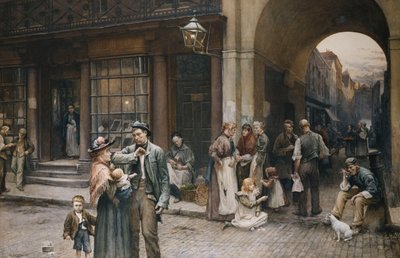 Cumartesi Gecesi, 1898 by William Permeanus Cornish