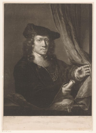 Bilinmeyen bir adamın portresi by William Pether