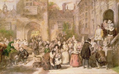 Eski Zamanda Yaşın Gelmesi by William Powell Frith