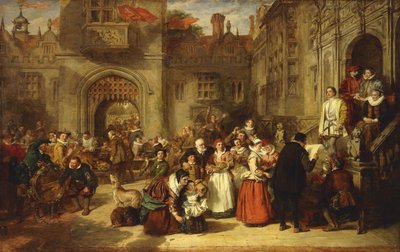 Eski Zamanda Yaşlanma, 1849 by William Powell Frith