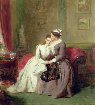 Umut ve Korku, 1869 by William Powell Frith
