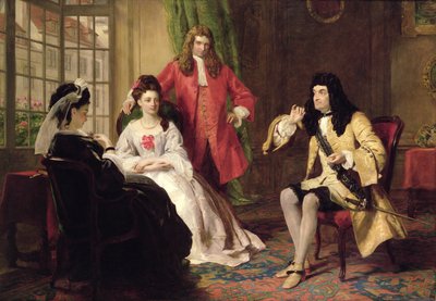 Lord Foppington Maceralarını Anlatıyor by William Powell Frith