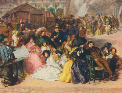 Ramsgate Kumları, 1854, 1948. by William Powell Frith