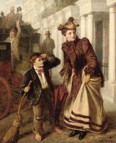 Geçiş Süpürgesi, 1893 by William Powell Frith
