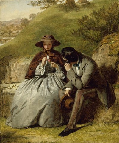 Aşıklar by William Powell Frith