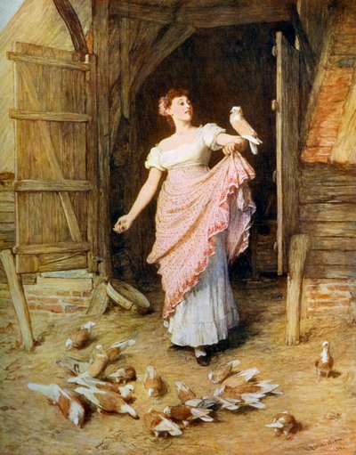 Çiftçinin Kızı, 1881, 1912. by William Quiller Orchardson