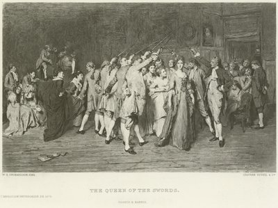 The Queen of the Swords (gravure) by William Quiller Orchardson
