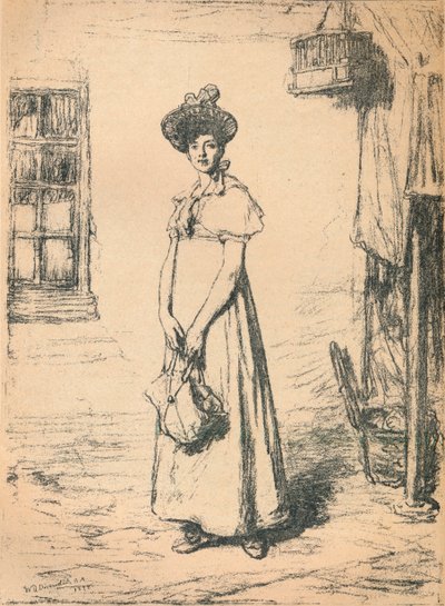 Genç Ev Kadını Çalışması, c1878. by William Quiller Orchardson