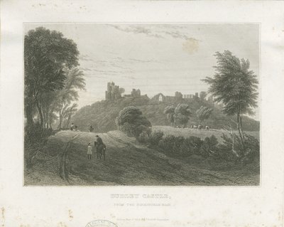 Dudley Kalesi: çelik gravür, nd [c1831] (baskı) by William Radclyffe