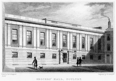 Marketler Salonu, Kümes Hayvanları, Londra Şehri, 19. yüzyıl. by William Radclyffe