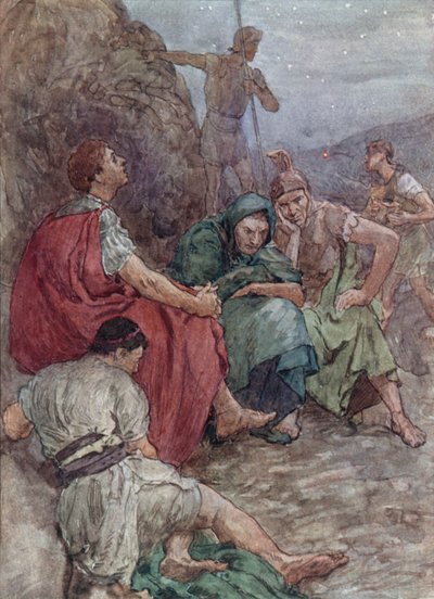 Filipi Savaşından Sonra Brutus ve Yoldaşları by William Rainey
