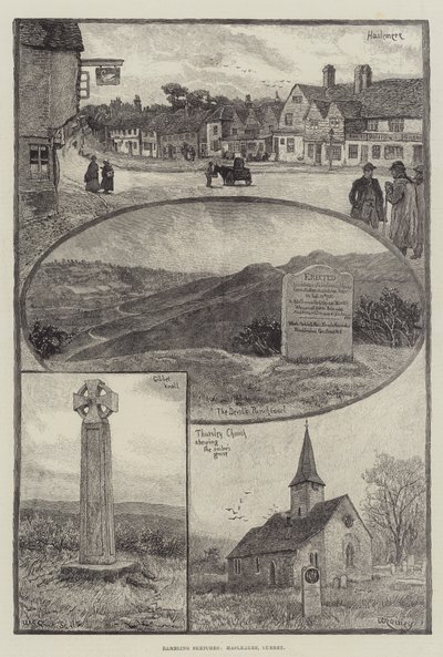 Rambling Eskizleri, Haslemere, Surrey by William Rainey