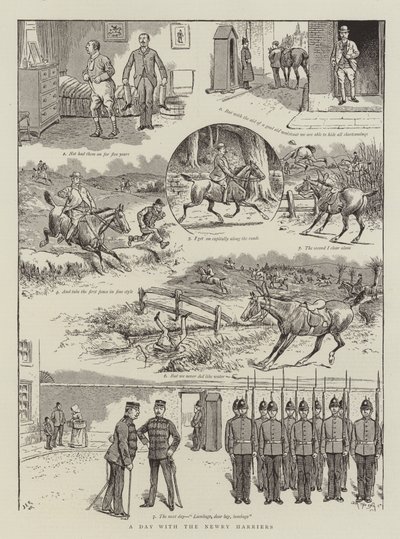 Newry Harriers ile Bir Gün by William Ralston