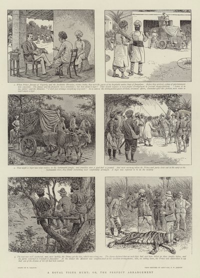 Kraliyet Kaplan Avı veya Mükemmel Düzenleme by William Ralston