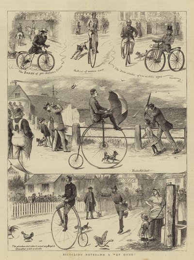 Bisikletle İlgili Notlar, Hayır Ben, Evde by William Ralston