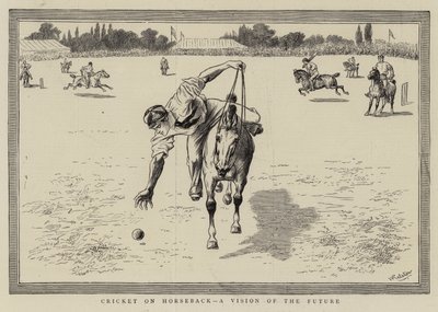ಕುದುರೆಯ ಮೇಲೆ ಕ್ರಿಕೆಟ್, ಭವಿಷ್ಯದ ಟರ್ಕಿಯ ದೃಷ್ಟಿ by William Ralston