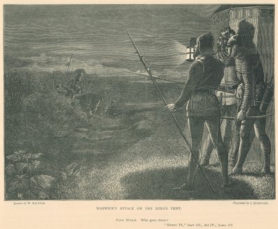 Illustration for King Henry VI, part iii  by William Ralston