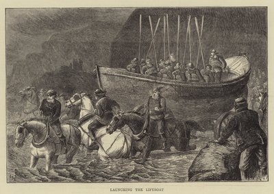 Cankurtaran Teknesini Başlatmak by William Ralston