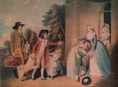 Dulce Domum veya Okuldan Dönüş, 1790, 1919 by William Redmore Bigg