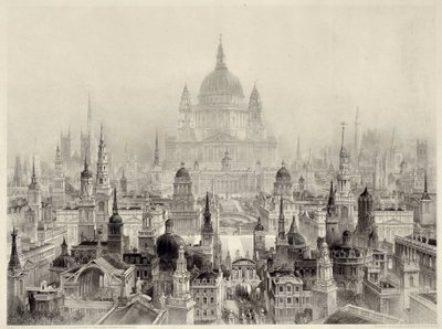 Sir Christopher Wren tarafından Başlıca Binalar by William Richardson