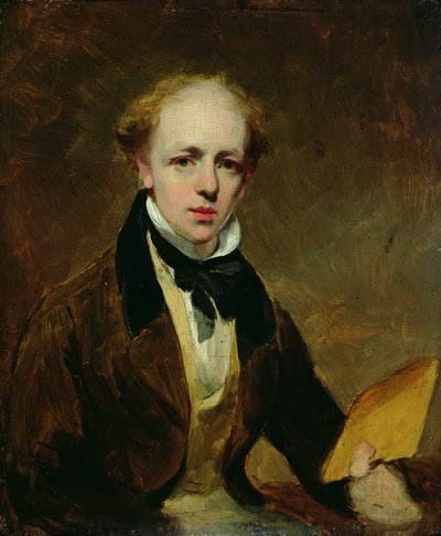 Otoportre (panelde yağlı boya) by William Robinson
