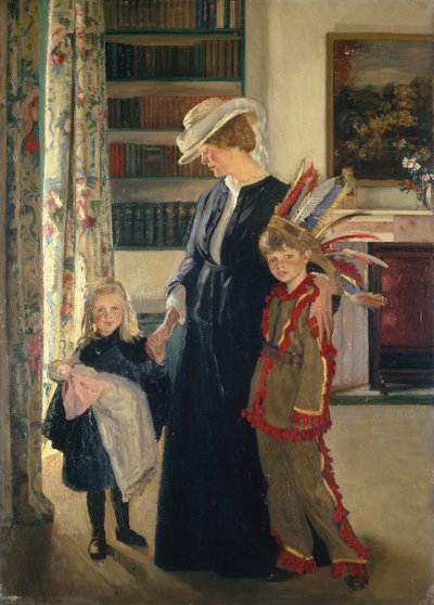 sabah odasında by William Rothenstein