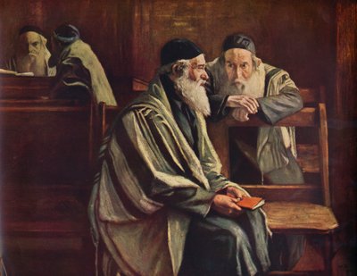 Yahudi Sinagogu, Spitalfields, 1935 by William Rothenstein