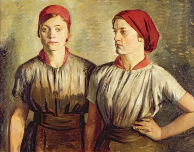 Sheffield Tampon Kızlar by William Rothenstein