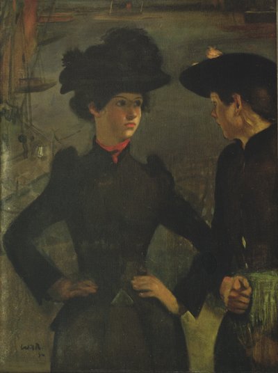 Coster Kızlar by William Rothenstein
