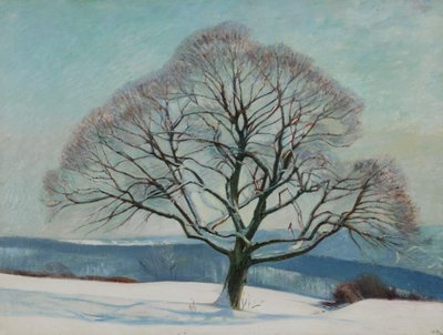 kışın ağaç by William Rothenstein
