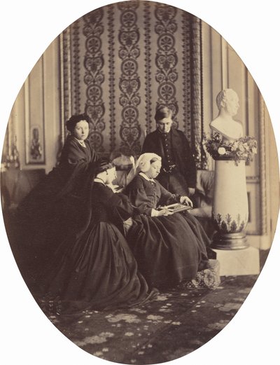 Yasta Kraliçe Victoria, 1862. by William Samuel Bambridge