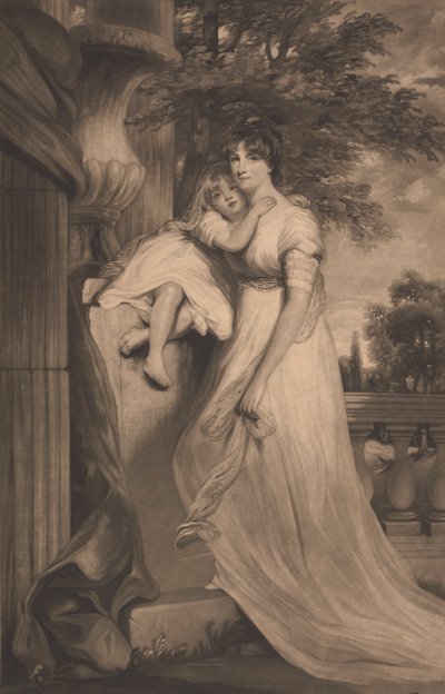 Leydi Mildmay ve Çocuk by William Say
